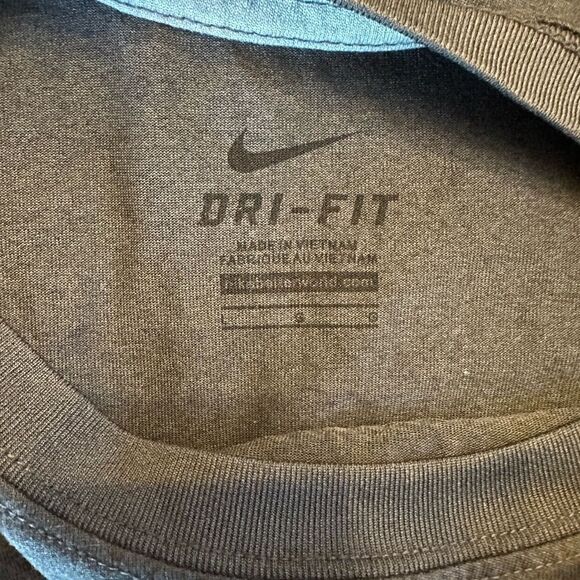 Nike Charcoal Tee with Purdue Logo - Picture 2 of 2